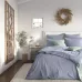 Комплект постельного белья “Verossa” Melange (Indigo), двуспальный