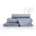 Комплект постельного белья “Verossa” Melange (Indigo), двуспальный