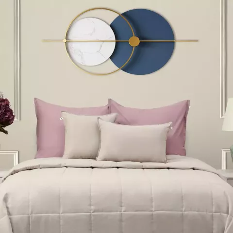 Подушка декоративная Sofi de Marko "Доминико" (серо-лиловая), 45х45