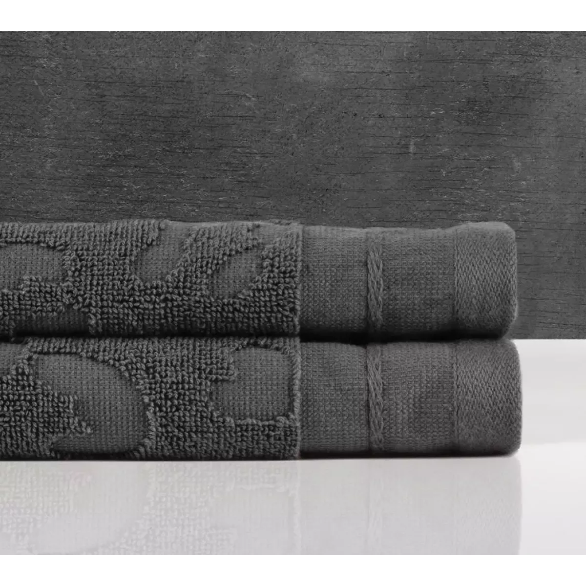 Махровое полотенце Sofi De Marko “Tiger” (антрацит), 30x50