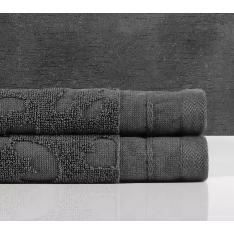 Махровое полотенце Sofi De Marko “Tiger” (антрацит), 30x50
