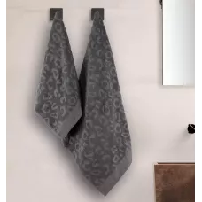 Махровое полотенце Sofi De Marko “Tiger” (антрацит), 30x50