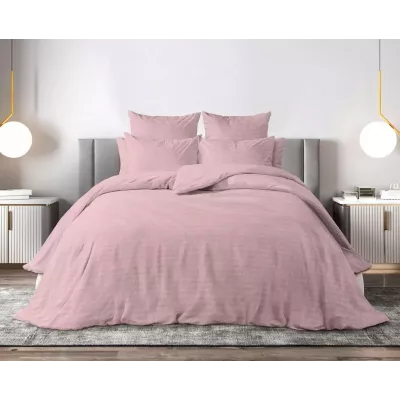 Комплект постельного белья Волшебная ночь Stripe "Silver Rose", евро