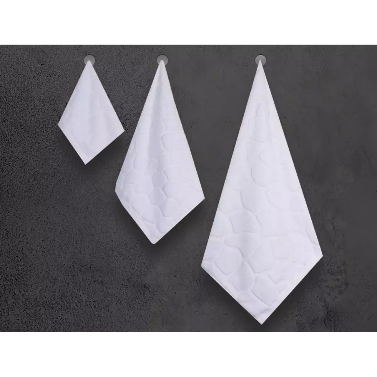 Махровое полотенце Sofi De Marko “Mari” (белое), 70x140