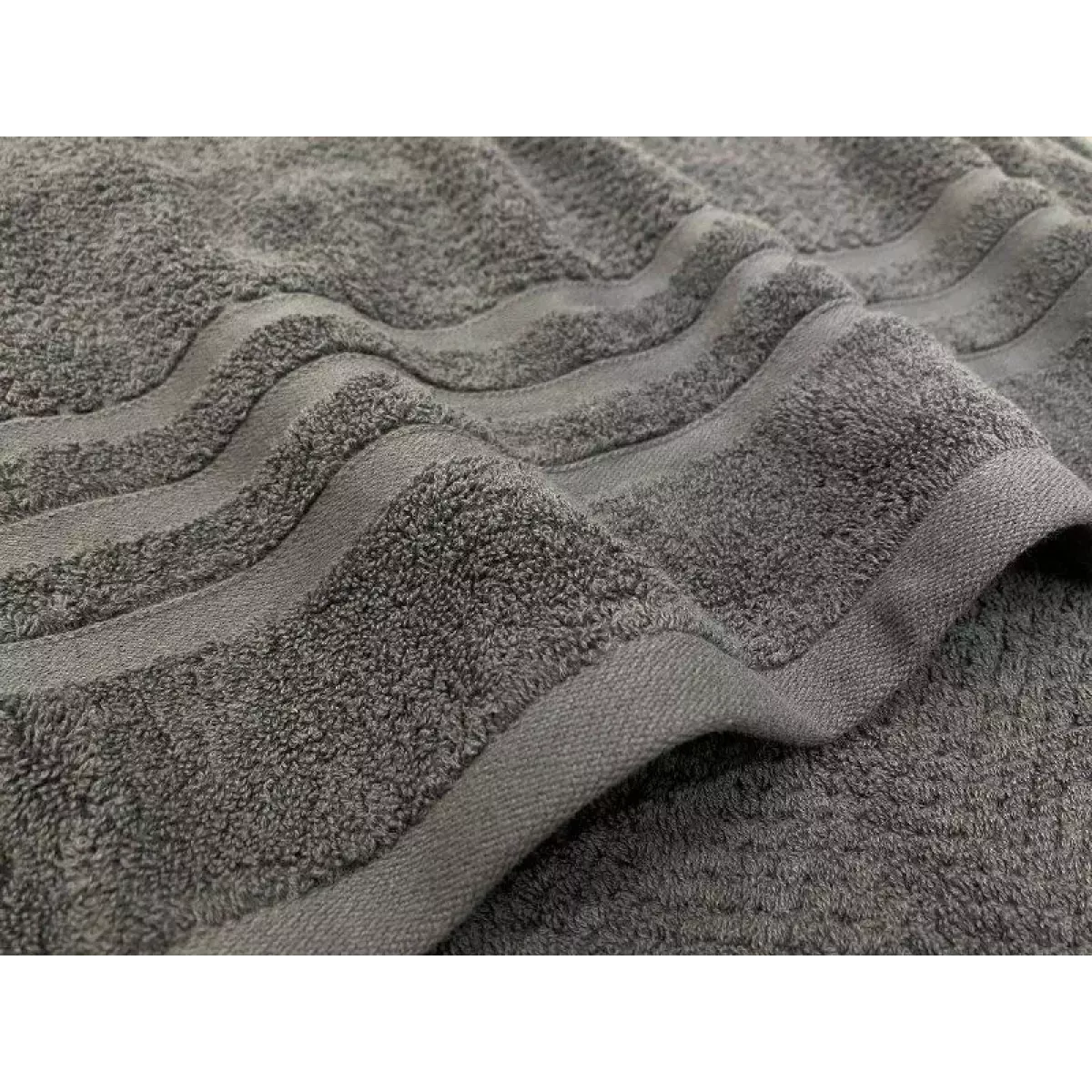 Махровое полотенце Sofi De Marko “Norman” (антрацит), 50x90