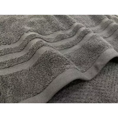 Махровое полотенце Sofi De Marko “Norman” (антрацит), 70x140