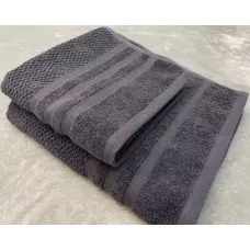 Махровое полотенце Sofi De Marko “Norman” (антрацит), 50x90