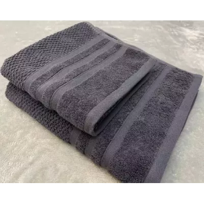 Махровое полотенце Sofi De Marko “Norman” (антрацит), 50x90