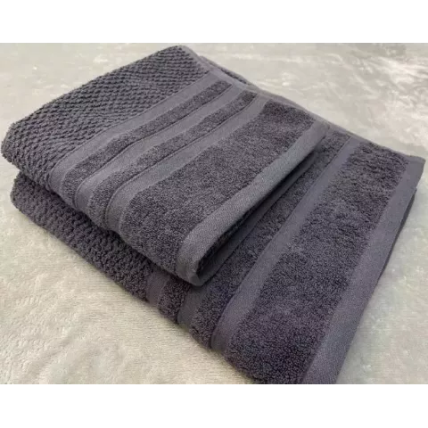 Махровое полотенце Sofi De Marko “Norman” (антрацит), 50x90