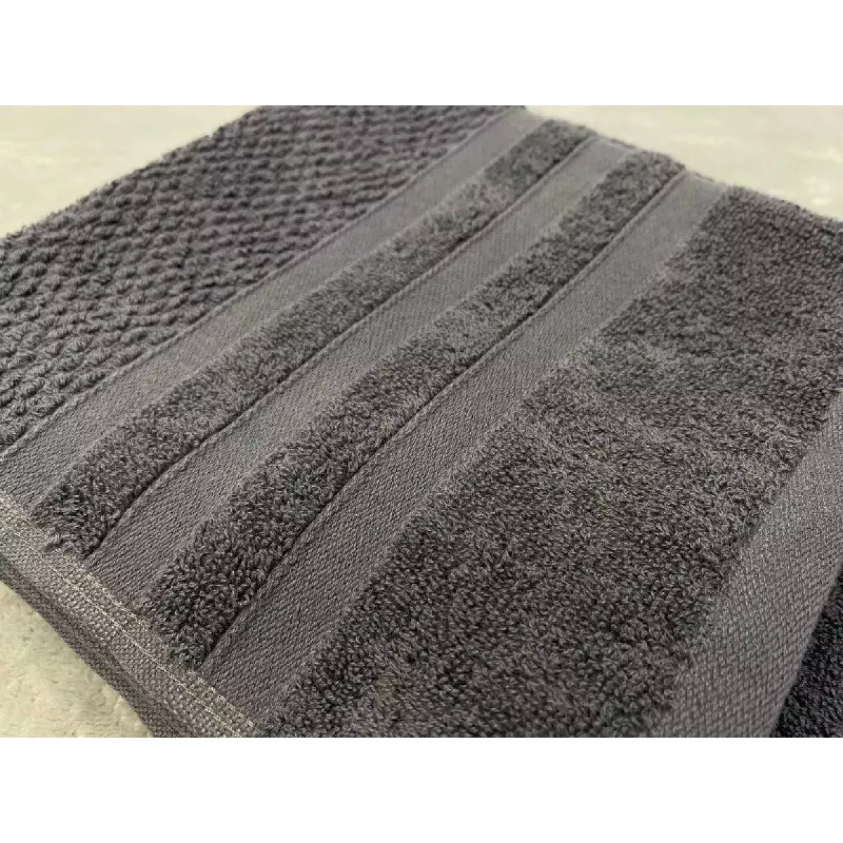 Махровое полотенце Sofi De Marko “Norman” (антрацит), 50x90