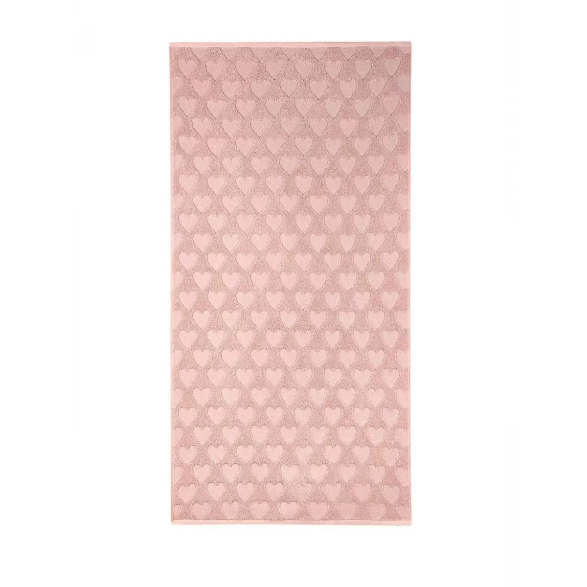 Махровое полотенце Sofi De Marko “Love” (розовое), 50х90