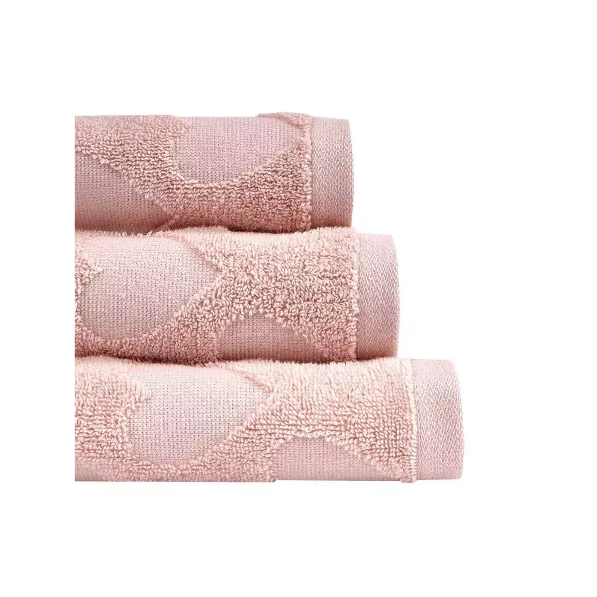 Махровое полотенце Sofi De Marko “Love” (розовое), 50х90