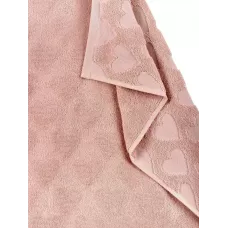 Махровое полотенце Sofi De Marko “Love” (розовое), 50х90