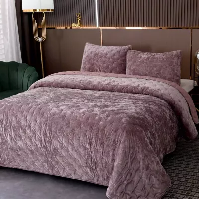 Покрывало Sofi De Marko “Алира” (пепел-роза), 160x220