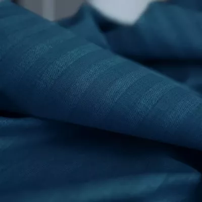 Комплект постельного белья Волшебная ночь Stripe "Deep blue", двуспальный