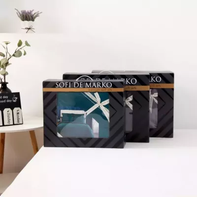 Постельный комплект с одеялом Sofi De Marko "Нельсон" (№1), евро