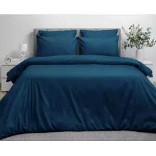 Комплект постельного белья Волшебная ночь Stripe "Deep blue", двуспальный