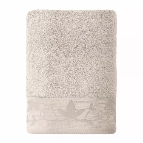 Набор полотенец Verossa "Bio" Светло-бежевый, 50х90 и 70х140