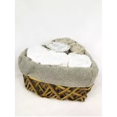 Комплект полотенец Sofi de marko “Амур” (капучино), 30x30 (6 шт)