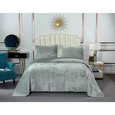 Покрывало Sofi De Marko “Патрисия” (изумруд), 240х260