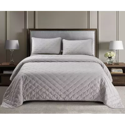 Покрывало Sofi De Marko “Иоланта” (серебро), 240x260