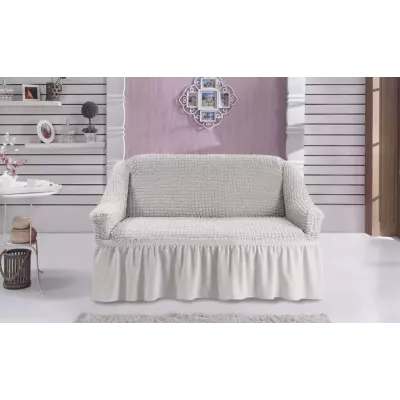 Чехлы на прямой двухместный диван, цвета в ассортименте