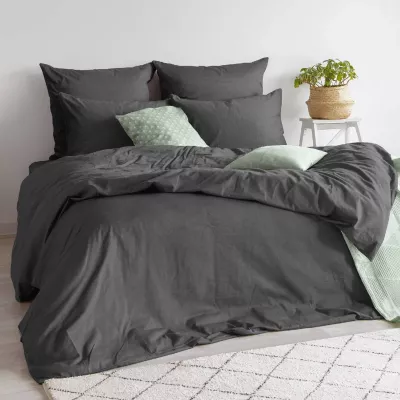Комплект постельного белья Verossa Сатин "Graphite", евро