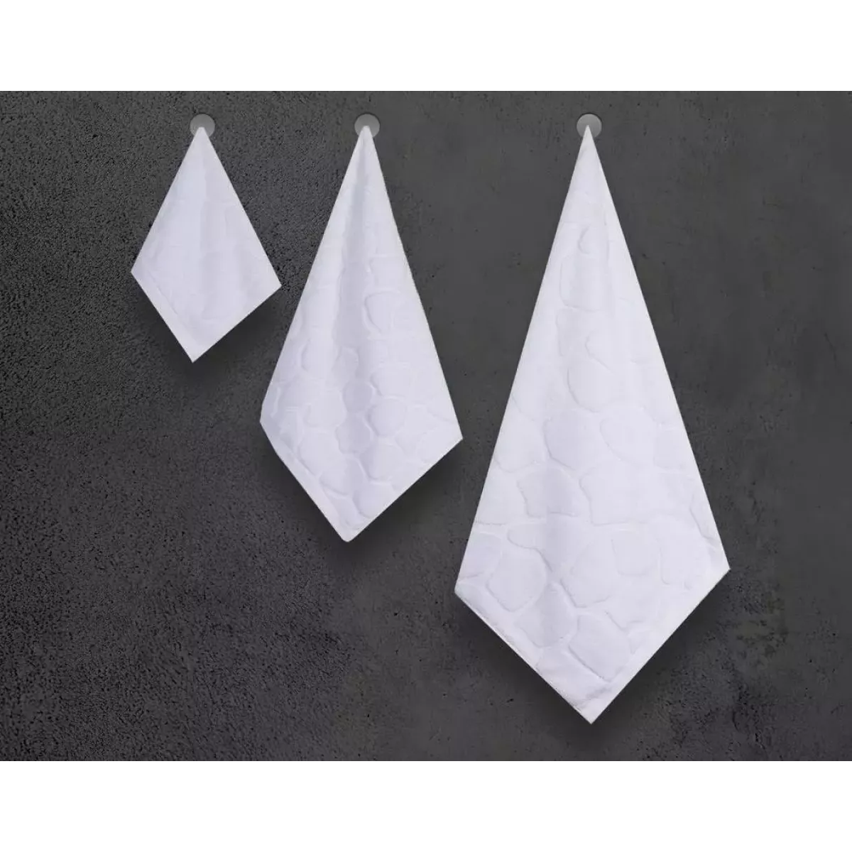 Махровое полотенце Sofi De Marko “Mari” (белое), 50x90