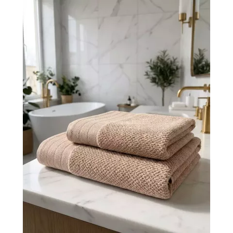 Махровое полотенце для лица Sofi De Marko “Candy” (беж), 50х90