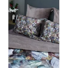 Комплект с одеялами Kazanov.a “Вайнона” капучино (египетский хлопок-велюр), семейный