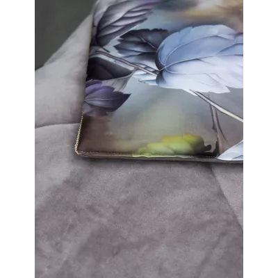 Комплект с одеялами Kazanov.a “Вайнона” капучино (египетский хлопок-велюр), семейный