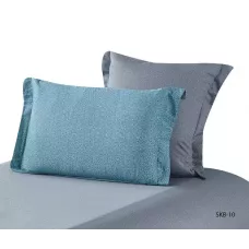 Комплект постельного белья Karteks "Сатин цветной комбинированный" SKB-010, 1.5 спальный