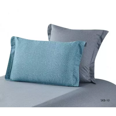 Комплект постельного белья Karteks "Сатин цветной комбинированный" SKB-010, 1.5 спальный