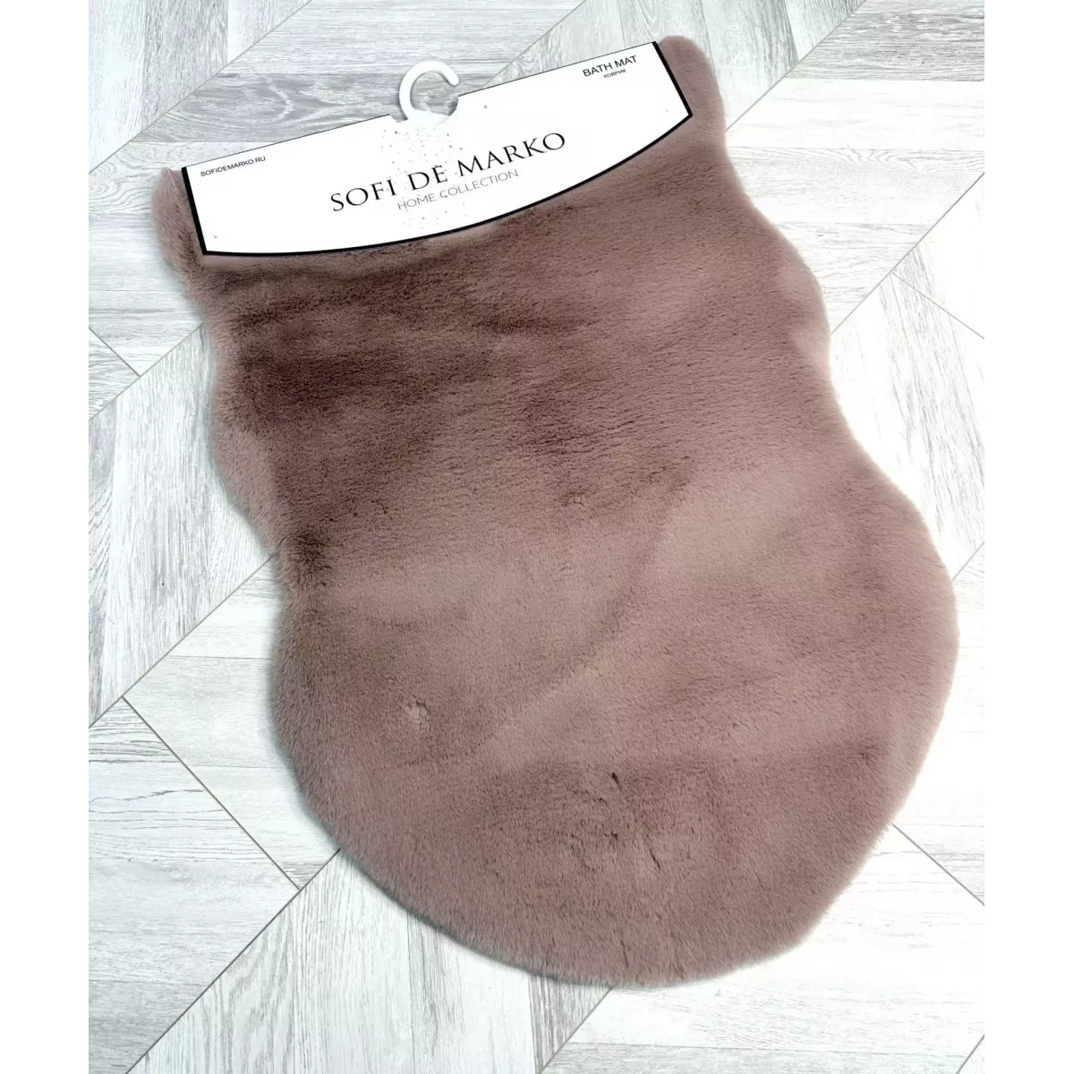 Коврик плюшевый Sofi De Marko (пепел роза), 60х90