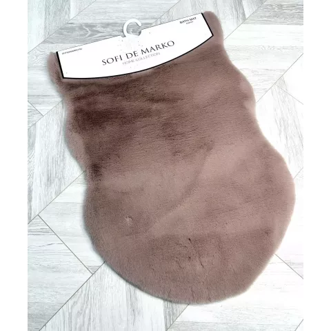 Коврик плюшевый Sofi De Marko (пепел роза), 60х90
