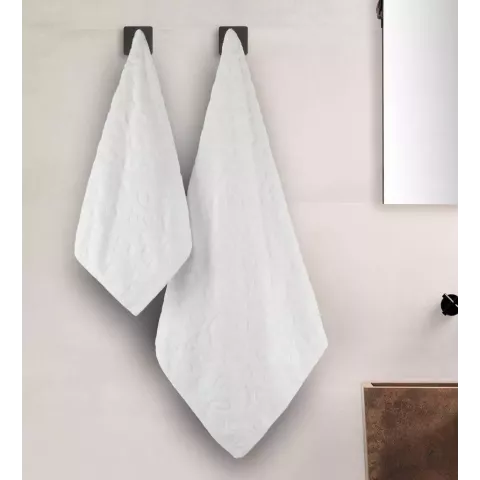 Махровое полотенце Sofi De Marko “Tiger” (белое), 30x50