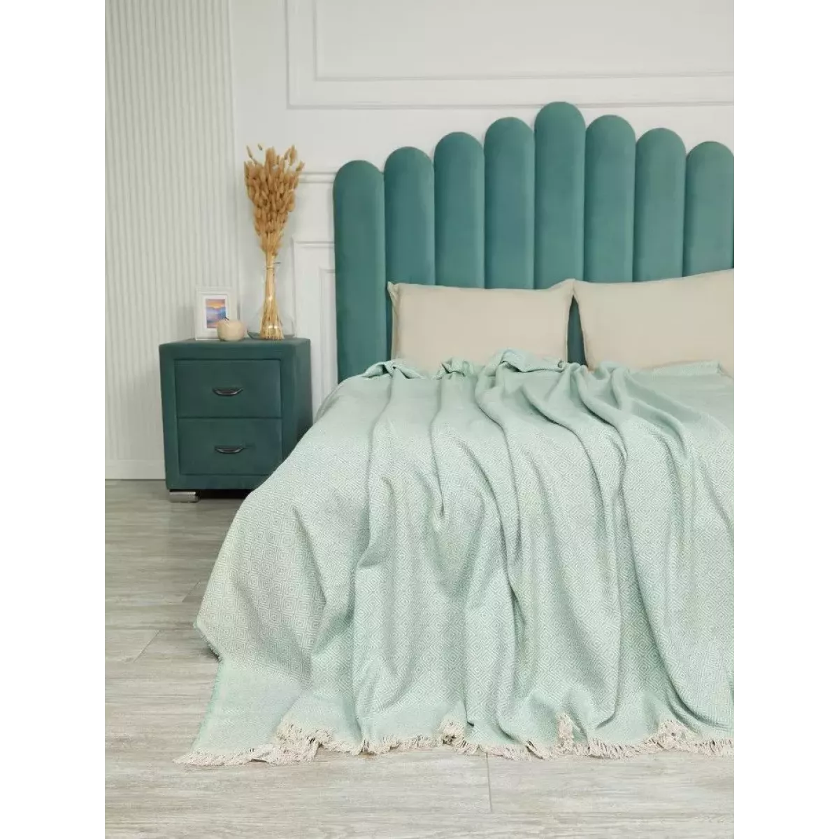 Покрывало-плед Karteks "EVIUM-008" Yesil, 200х240