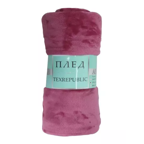 Плед Texrepublic “Absolute” flannel сиреневый, 200x220