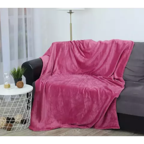 Плед Texrepublic “Absolute” flannel сиреневый, 200x220