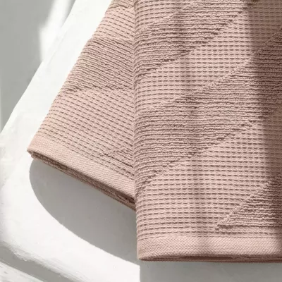 Махровое банное полотенце Verossa ”Wave Texture” (молочный шоколад), 70х140