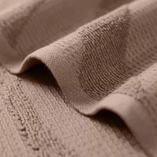 Махровое банное полотенце Verossa ”Wave Texture” (молочный шоколад), 70х140