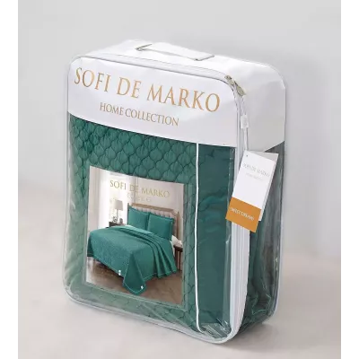 Покрывало Sofi De Marko “Молли” (малахит), 160х220