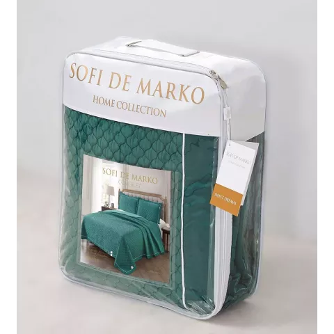 Покрывало Sofi De Marko “Молли” (малахит), 160х220