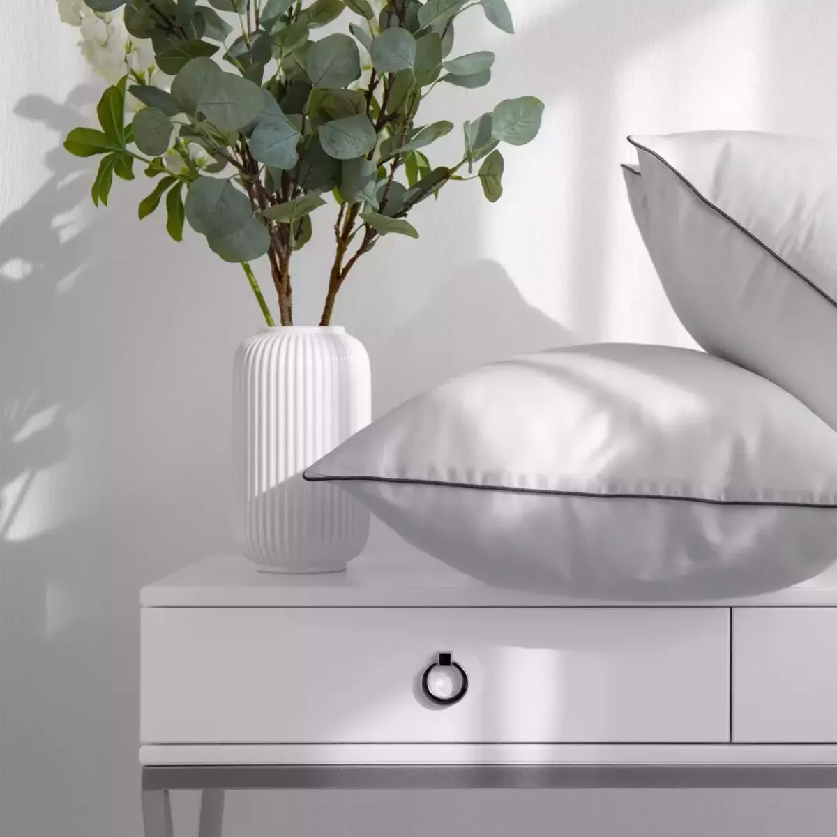 Набор наволочек "Soft Silver" Благородное серебро, 50х70