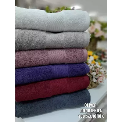 Махровое лицевое полотенце Sofi De Marko “Oliver” (синее), 50x90