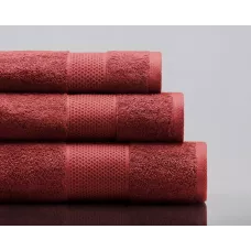 Махровое лицевое полотенце Sofi De Marko “Oliver” (бордо), 50x90