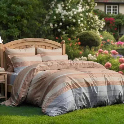 Комплект постельного белья Волшебная ночь "Clay" (наволочки 50х70), евро