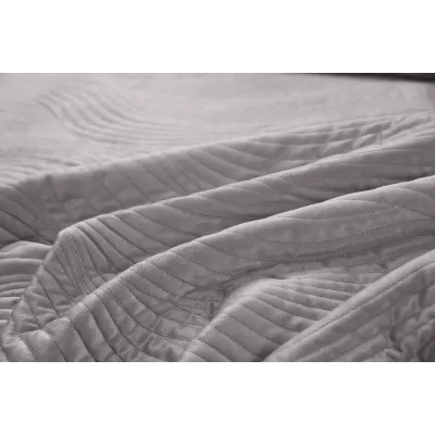 Покрывало Sofi De Marko “Жизель” (светло-серая), 240x260