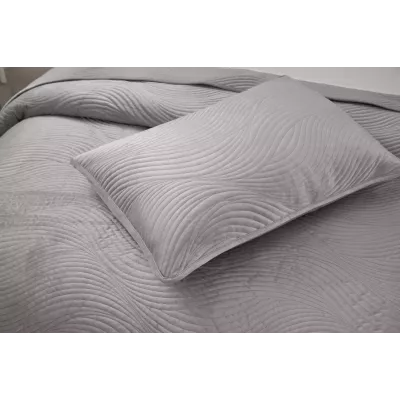 Покрывало Sofi De Marko “Жизель” (светло-серая), 240x260