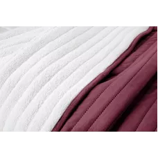 Плед-покрывало Sofi De Marko “Либерти” (бордо), 220x240